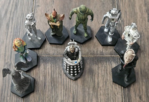 Doctor Who – Eaglemoss Figures – 10 Figure Lot!