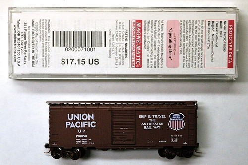 MTL Micro-Trains 20710 Union Pacific UP 198850 B-50-39 40 pies vagón de carga | Zustand: New