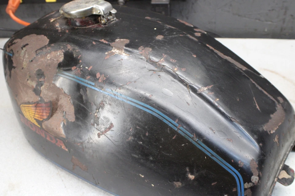 Honda CB400F Super Sport 1975 tanque de gasolina depósito de gasolina CB400 F 3311,TP Foto 4 de 4