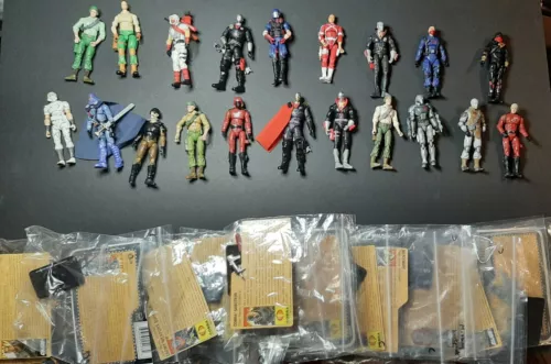 GI Joe 25th Anniversary Figure Lot of 20 Figures