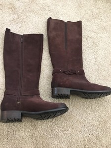 clarks brown riding boots