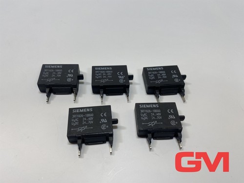 Ve 5x Siemens Overvoltage Limiters 3RT1926-1BB00 Surge Suppressor AC24-48V - Picture 2 of 6
