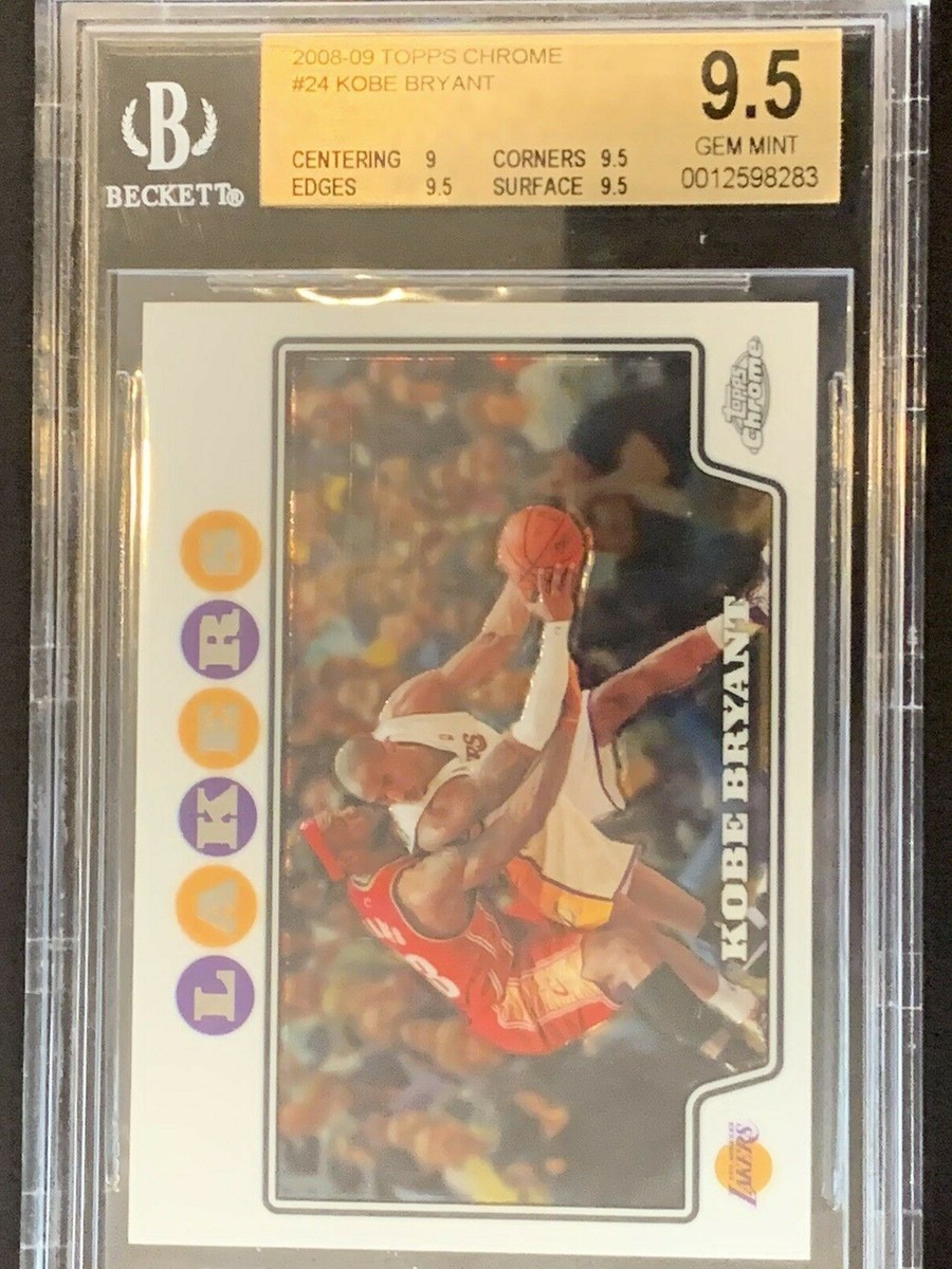 その他 2008 topps Kobe Bryant, lebron James Kobe/LeBron Topps Gold Refractor sets record in PWCC Premier
