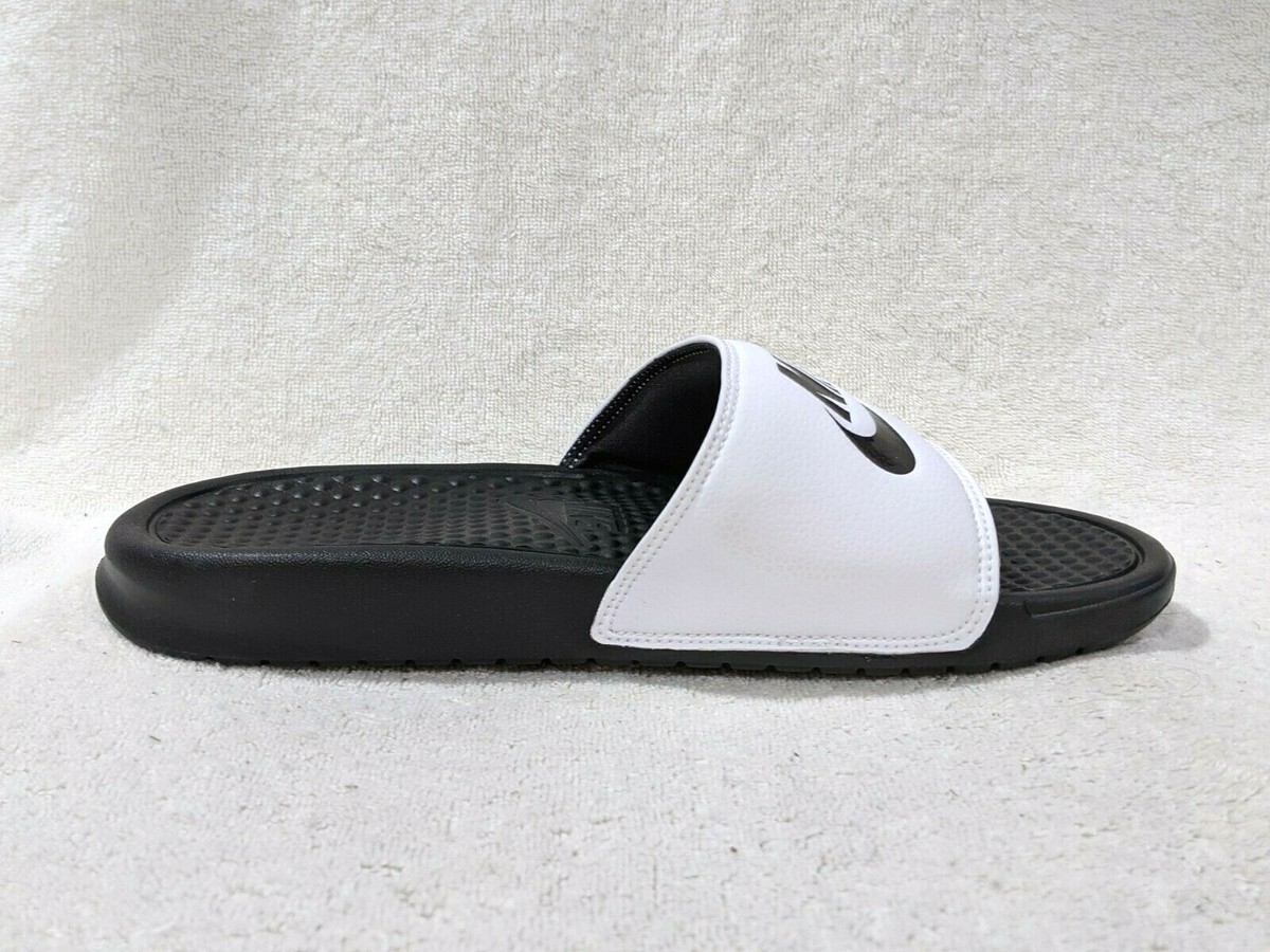 Nike Benassi JDI White/Black Men display picture 2