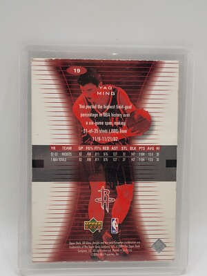 2003-04 UD Glass - #19 Yao Ming | eBay
