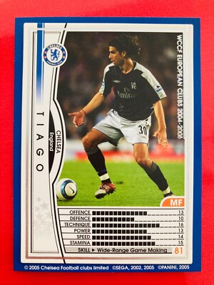 2004-05 Panini WCCF European Clubs Chelsea base card - Pick 2004-05 Panini WCCF European Clubs Chelsea base card - Pick