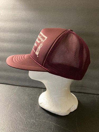 SHREWSBURY HOMETOWN HARDWARE CENTER VINTAGE TRUCKER HAT MESH SNAPBACK NEW 1970'S - Picture 2 of 6