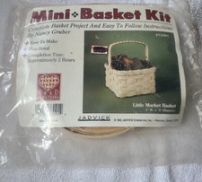 Mini Basket Kit By Nancy Gruber Little Market Basket Jadvick Enterprises NEW