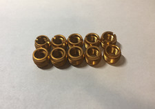 LOT of 10- Metal 5/8" Male to 3/8" Female Microphone Mic Stand Adapter