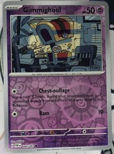 gimmighoul pokemon card price Gholdengo 139/182 - Paradox Rift - Double Rare- Lot shuffle your deck Gimmighoul Cards - Pokmon TCG