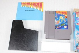 To the Earth (Nintendo Entertainment System, 1990, NES) aut&eacute;ntico, completo