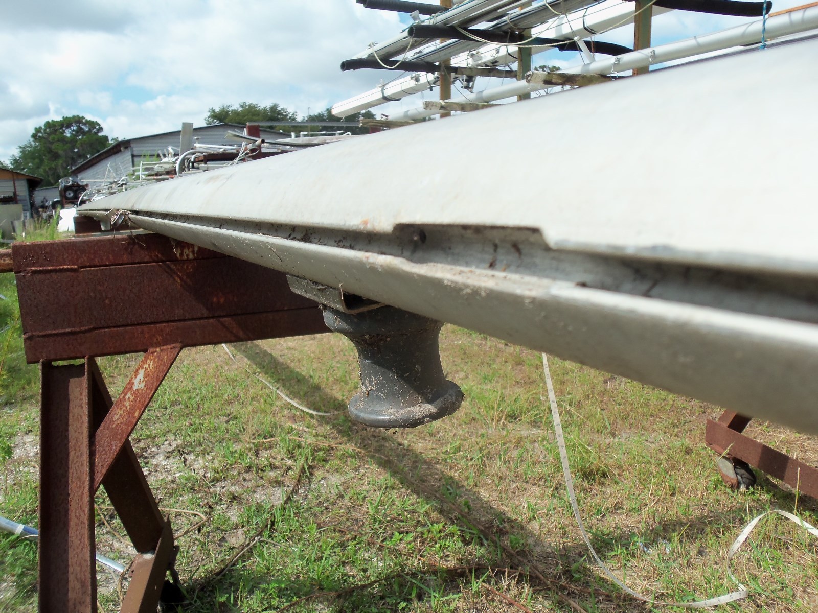 27' Sailboat Mast Extrusion Aluminum eBay