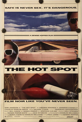 THE HOT SPOT Original One Sheet Movie Poster 1990 DON