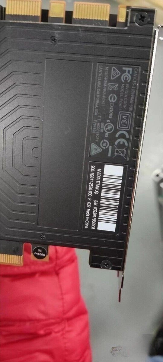 NVIDIA GeForce GTX Titan Xp 12GB GDDR5X Graphics Card - 900 NVIDIA GeForce GTX Titan Xp 12GB GDDR5X Graphics Card - 900