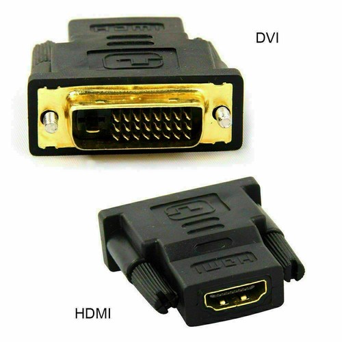 DVI-D Male (24+1 pin) to HDMI Female (19-pin) HD HDTV Monitor Display Adapter - Picture 10 of 10