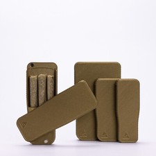Pre-Rolls Case Magnetic Cigarette Crush Proof Holder for Cones Bronze Gold Small