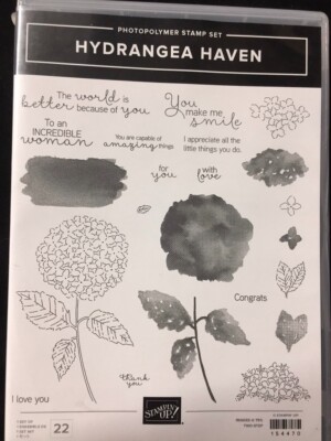 【スタンピンアップ 】紫陽花Hydrangea Haven スタンプセットとダイ Stampin' Up! HYDRANGEA HAVEN Stamp Set, HYDRANGEA Dies & HYDRANGEA