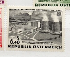 Austria 1960s Early Issue Fine Mint Hinged 6.40S. NW-262382