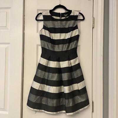 rsvp cocktail dresses Charming Charlies RSVP Cocktail Dress. Size XS. Black, Ivory, Metallic  Silver