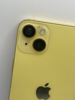 Apple iPhone 14 Plus - 256 GB - Yellow (Unlocked) replaced cam