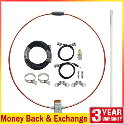 DESHIBO WV-601 Copper Ring 0-999MHz Receiving Passive Loop Antenna for LW/SW/MW
