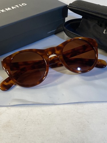LOOKMATIC RX Eyeglass Frames Tortoise Shell Marlowe C1 47-24-145 W/Box & Case