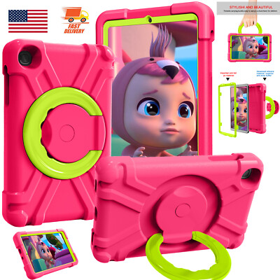 Kids Rotating Shockproof Case Cover For Samsung Galaxy Tab A 8.0'' A7 Lite 8.7''