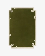 Nordic Knots Loops Green Tufted  Rug   Gianca...