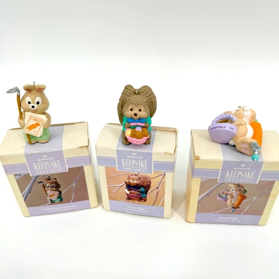 Лот из 6 украшений Hallmark Keepsake пасхальная коллекция 1992 - 1993 - Изображение 2 из 4