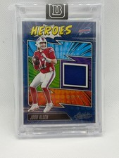 2025 Panini Absolute Heroes Memorabilia Josh Allen /115 #AHM-JAN
