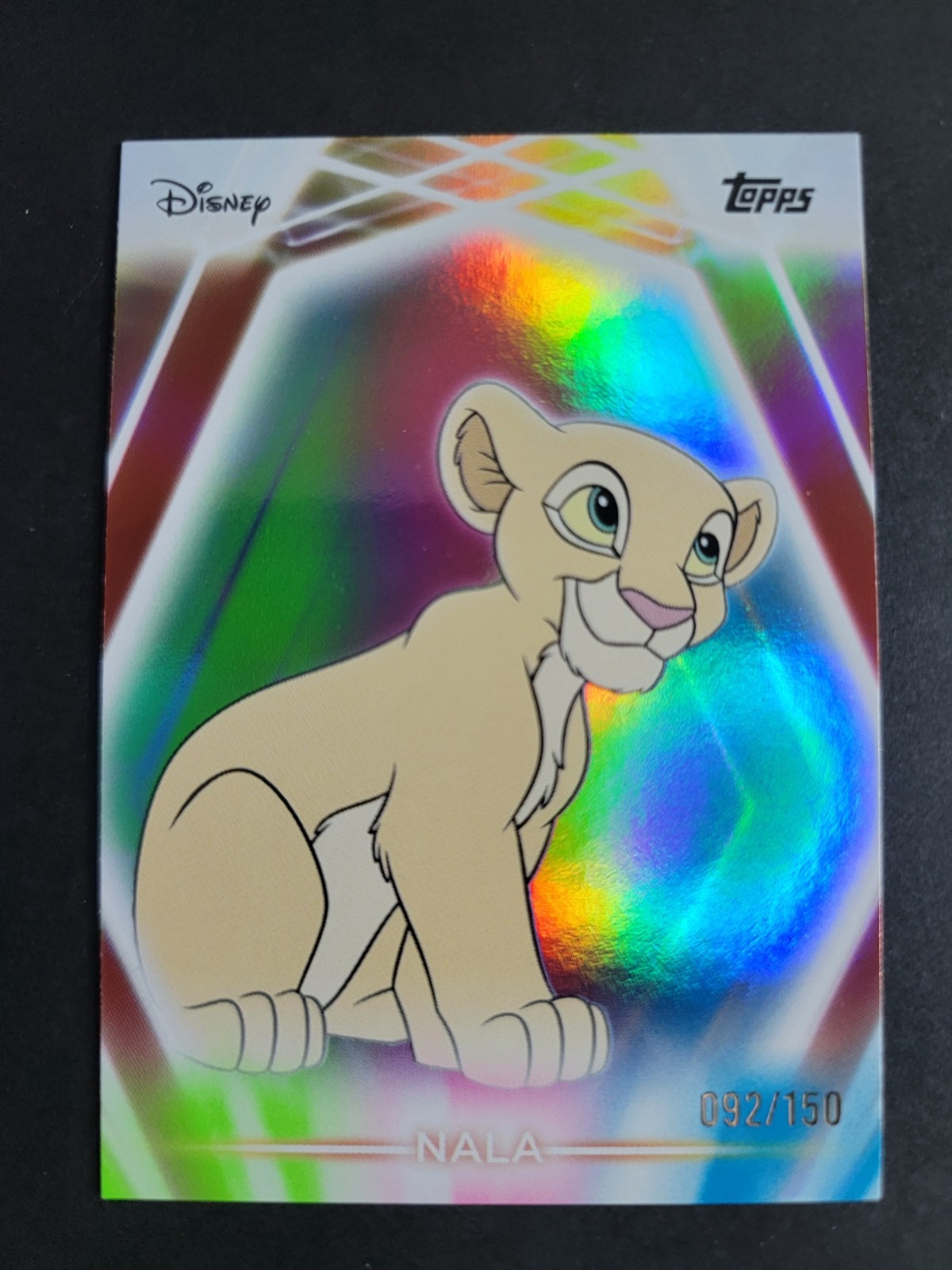 Nala 2026 Topps Disney Neon Pink Green Blue /150