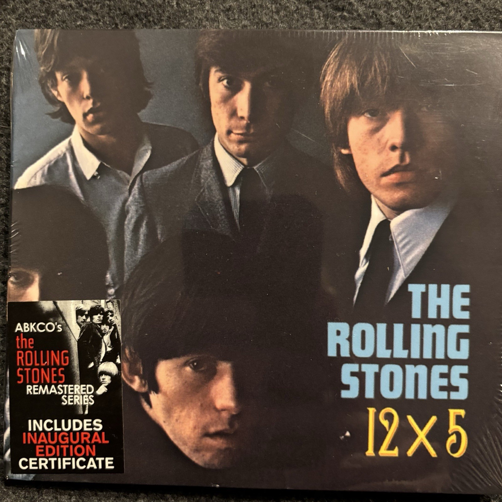 Rolling Stones 12x5 SACD BRAND NEW SEALED HYBRID CD & COA 12 x 5 REMASTERED MINT