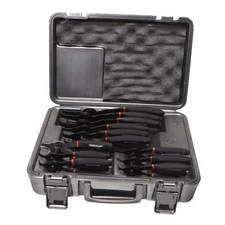  12 Pcs Snap Ring Pliers Set, Heavy Duty Internal/External Circlip Pliers Kit 