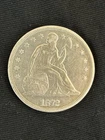 1872 Liberty Seated Dollar, With Motto, Ungraded