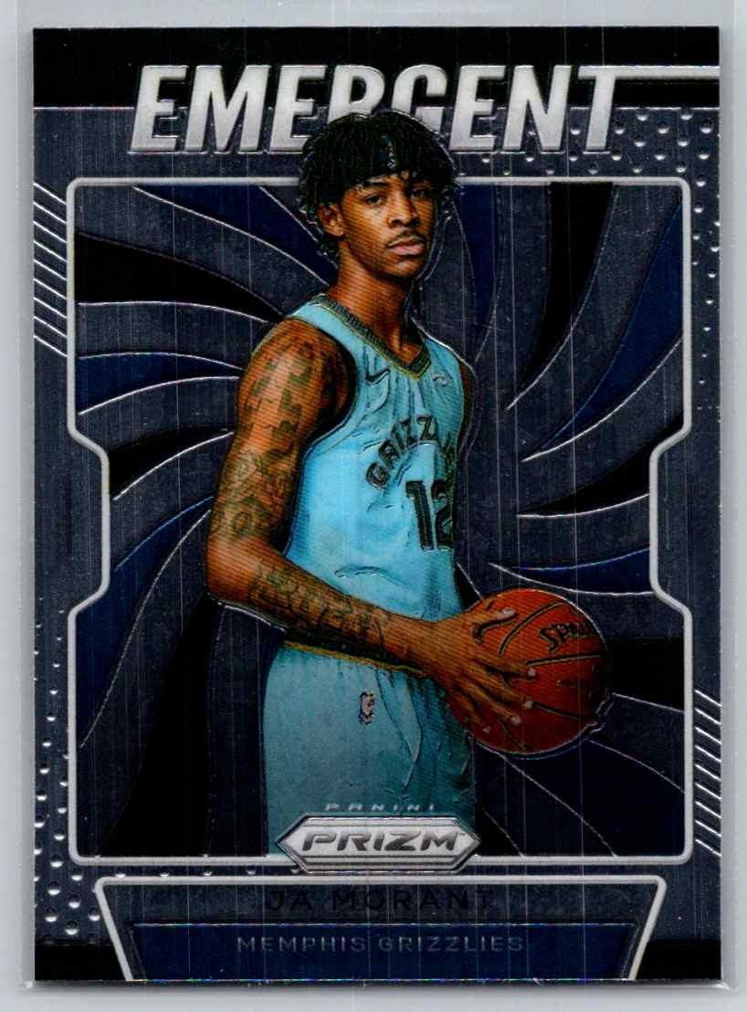 2019-20 Panini Prizm #17 Ja Morant Emergent