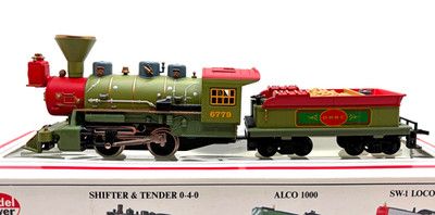 HO MODEL POWER 6779 OLD TIME ''FAT BOY'' 0-4-0 WITH TENDER DRRC