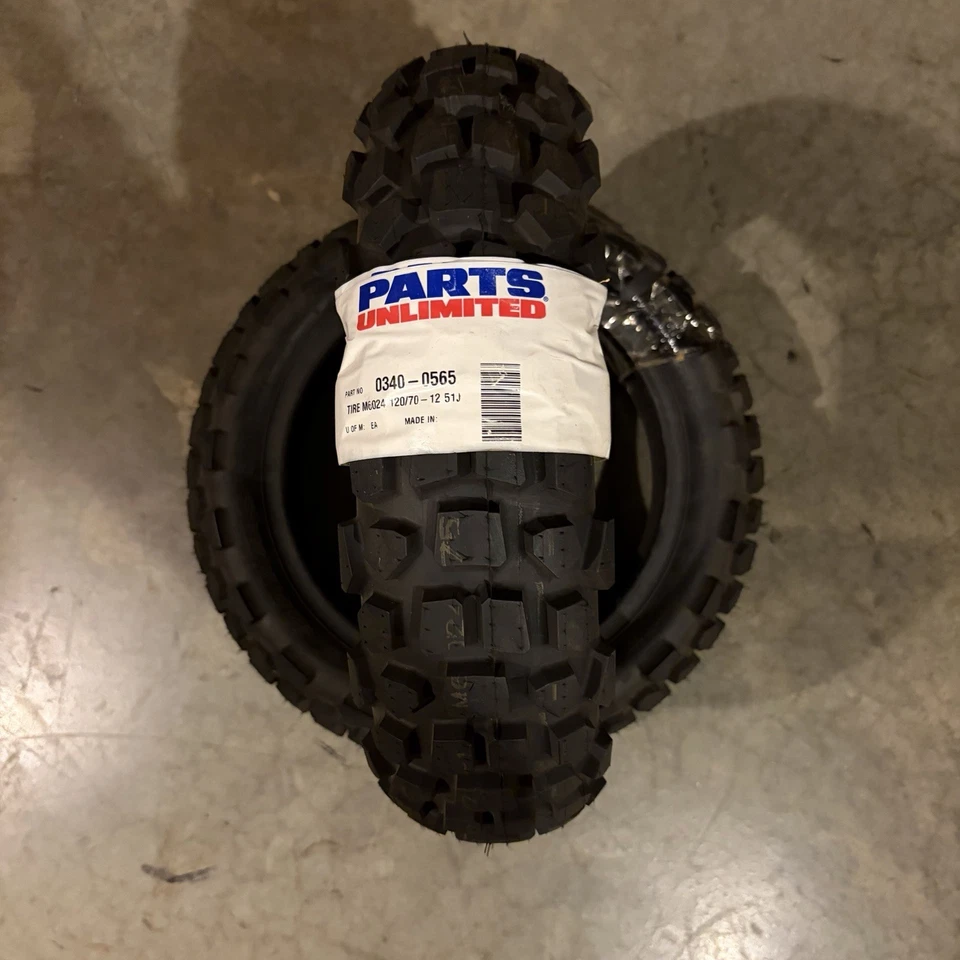 Juego de neumáticos todo terreno Shinko 120/70-12 y 130/70-12 Mobber Dual Sport Honda Grom 125 Foto 2 de 3