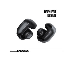 Bose Ultra Open Earbuds, Bluetooth Wireless Open Ear Headphones, Black