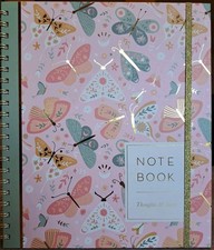Butterflies Notebook/Journal Plus Stickers- BRAND NEW