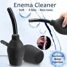Professional Medical Silicone Enema Douche 10 oz Personal Hygiene Men Women