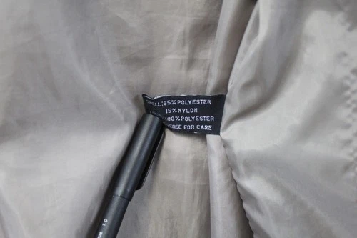 Vintage Norm Thompson Field Jacket Long Sleeve Beige Size XL Read Description image 14