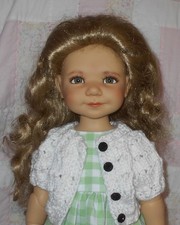 Kemper STEPHANIE Doll Wig SIZE 12/13 BLONDE Long Wavy Hair NO Bangs H Tagged