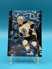 2025-26 Upper Deck Morgan Geekie Dazzlers Blue #DZ-5 Boston Bruins Hockey Card