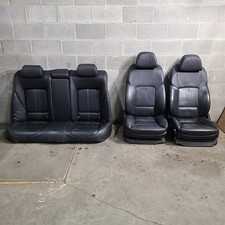 09-15 Bmw 740li Leather Seats Front Rear Set Aa7497