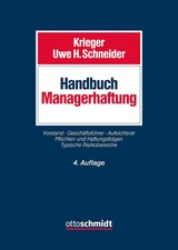 Handbuch Managerhaftung | Gerd Krieger (u. a....