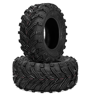 #ad #ad Set 2 25x10 12 ATV Tires 6Ply 25x10x12 Mud UTV Tires All Terrain Heavy Duty $132.88
