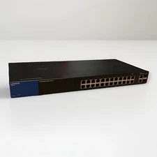 Linksys Business LGS326MP 26-Port Managed Smart Gigabit PoE+ Network Switch