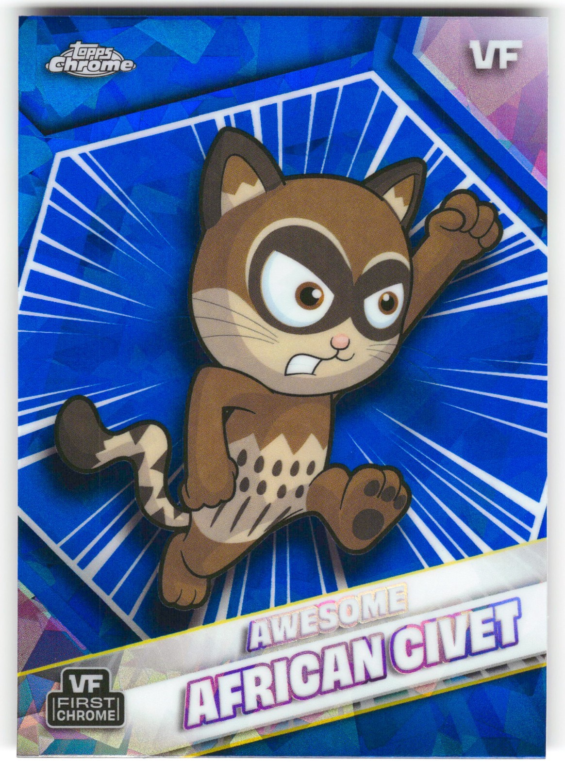 Awesome African Civet VeeFriends 2026 Topps Chrome Sapphire Card