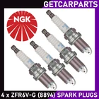 NGK Spark Plugs X4 for Vauxhall Astra J 1.4  / 1.6 2009 - 2016 ZFR6V-G