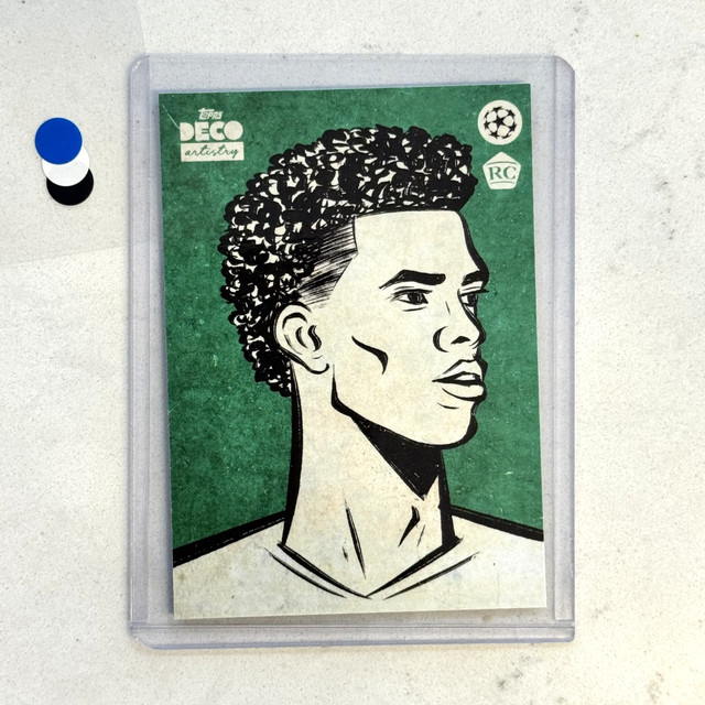 2025-26 Topps Deco UEFA Club Competitions Estevao Willian Artistry RC